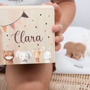 Hucha, hucha infantil, hucha de madera, regalo de bautismo, bautismo, hucha personalizada, bebé, nacimiento, regalo de nacimiento, regalo de Navidad