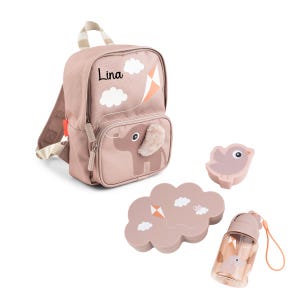 Sac à dos pour la maternelle, sac à dos pour la garderie, sac à dos pour la maternelle, sac à dos personnalisé pour enfants, cadeaux pour enfants, bouteille d'eau pour enfants, ensemble de sac à dos
