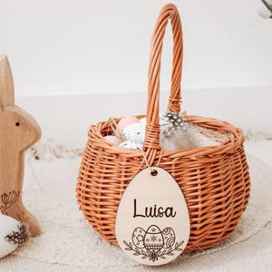 Easter basket for children personalized with Easter pendant, Easter basket for children, Easter basket, Easter gifts, Easter pendant, Easter nest, Easter basket