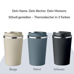 Nahaufnahme der hochwertigen Gravur auf Edelstahl. Keine Sticker oder Aufkleber – langlebig & spülfest bei Handwäsche. Perfekt als personalisiertes Geschenk.