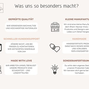 Personalisierte Kosmetiktasche mit Namen personalisierte Kulturtasche Schminktasche Geschenk Geburtstagsgeschenk Mama Bild 10