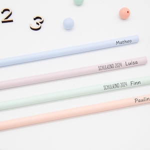 Gepersonaliseerd potlood, gepersonaliseerd potlood, pen voor schoolkinderen, cadeaus voor schoolinschrijvingen, schoolkegel, schoolinschrijving, terug naar school, schoolkind