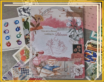 Planificador semanal / Planificador semanal sin fecha / Diario sin fecha / Agenda / Bullet Journal semanal / Planificador lleno de páginas semanales / Regalo para ella