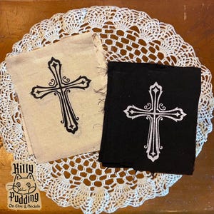 Cross sew-on patch