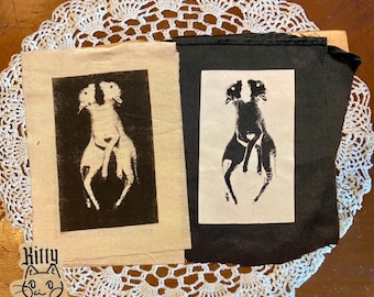 Lamb sew-on patches
