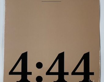 Jay Z 4:44 1LP Vinyl Limited Black 12" Record