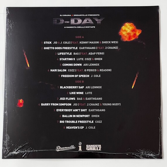 J. Cole J Cole Presents: Dreamville D-day A Gangsta Grillz Mixtape
