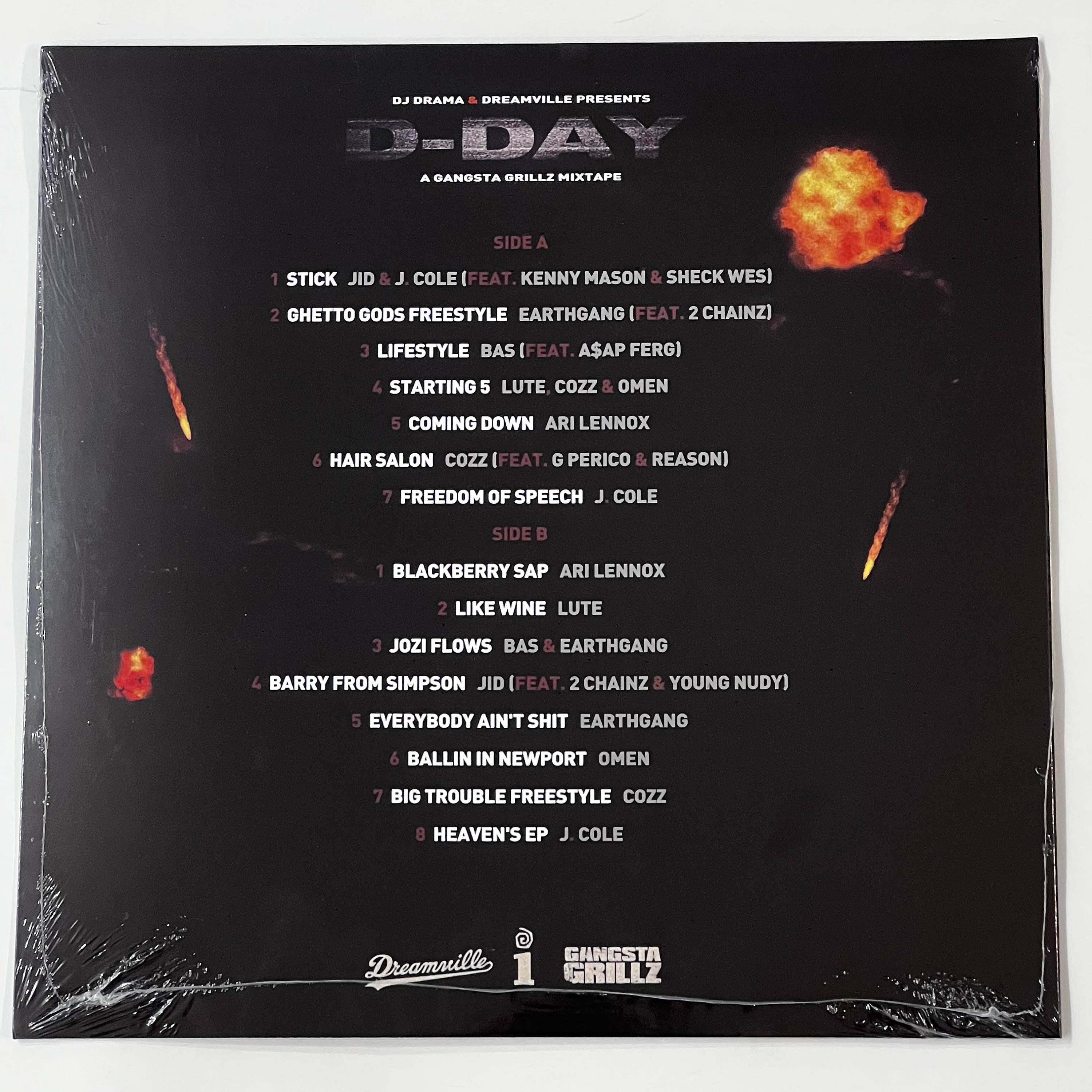 J. Cole J Cole Presents: Dreamville D-day A Gangsta Grillz Mixtape