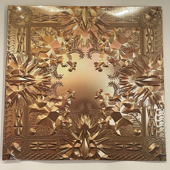 Kanye West Jay Z Watch The Throne 2LP Vinyl Limited Black 12 Record