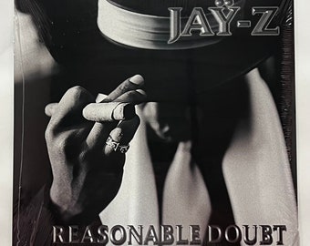 JAY Z Reasonable Doubt 2LP Vinyl Limited Black 12" Record