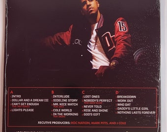 J. Cole J Cole Cole World the Sideline Story 2LP Vinyl Limited