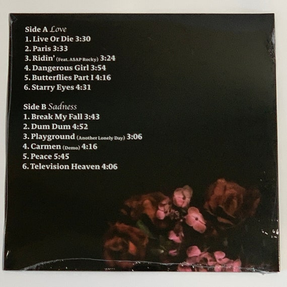 Lana Del Rey Love & Sadness Unreleased 1LP Vinyl Limited Black Etsy