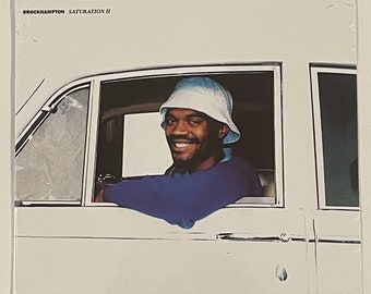 Brockhampton Saturation II 1LP Vinyl Limited Black 12" Record