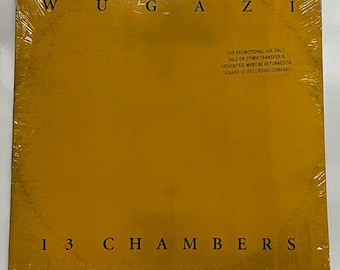 Wu-Tang Clan x Fugazi presenta Wugazi 13 Chambers 1LP Vinilo Limitado Mostaza Amarilla Disco de 12"