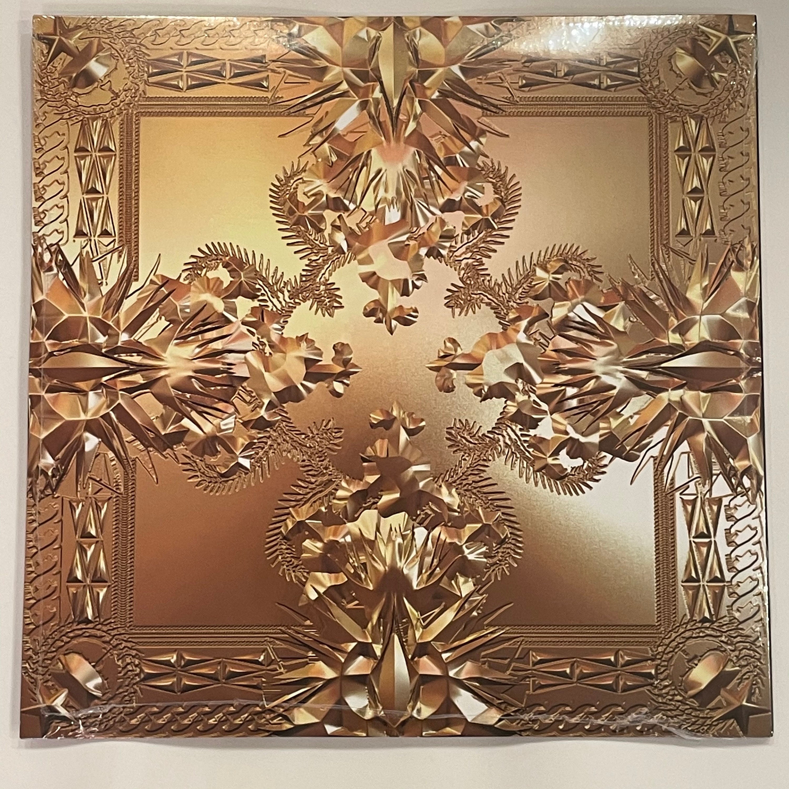 Kanye West Jay Z Guarda il trono 2LP Vinile Limited Nero 12 Record -   Italia