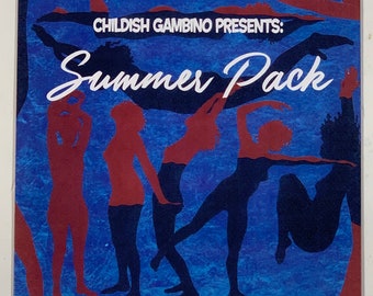 Childish Gambino Summer Pack EP 7 Inch Vinyl Limited Black 7" Record