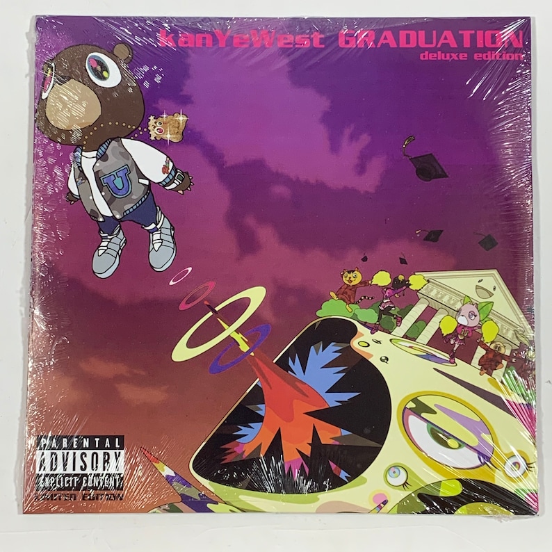 Kanye West Graduation 2LP Vinyl Limited Purple 12 Record Etsy