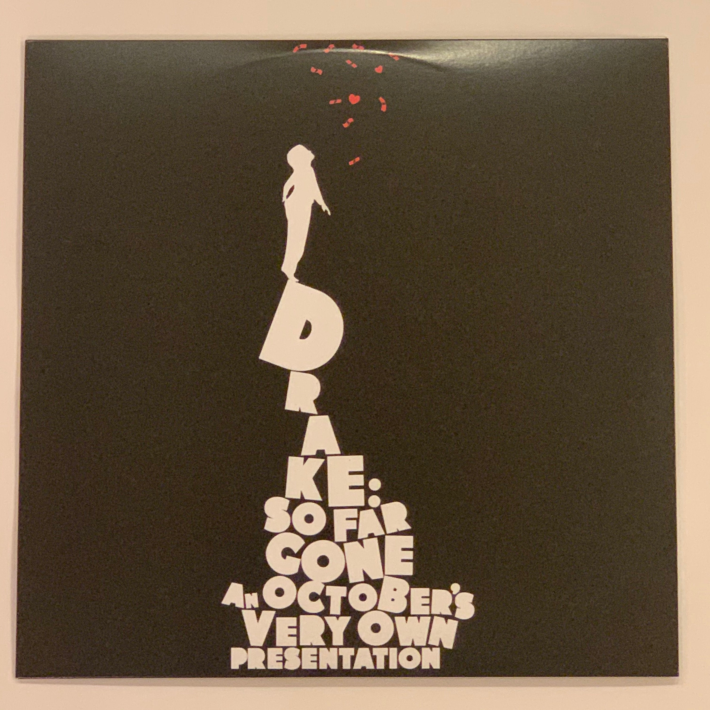 Drake So Far Gone 2LP Vinyl Limited Black 12 Record