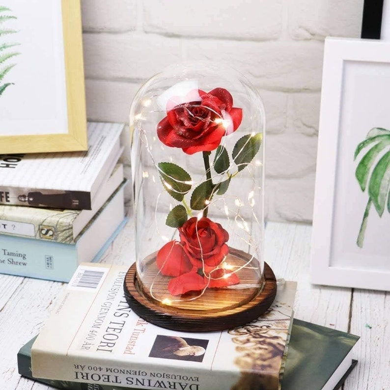 Beauty and the Beast Rose Flowers,anniversary Rose Gift Decorations