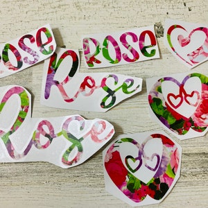 Custom Vinyl Labels for kids cups or for 16oz Spray Bottles Essential Oils/Natural Cleaner/Decal/Stickers