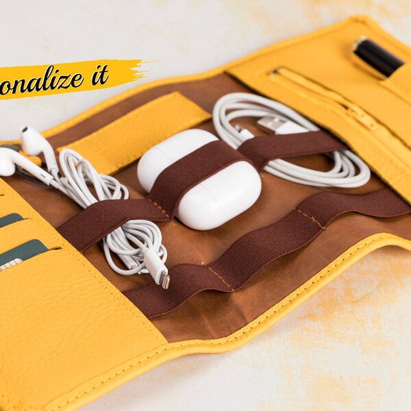 Travel Cord Organizer Etsy