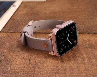 Apple Watch Band Women, Apple Watch Ultra Band 49mm, Apple Watch Strap 46mm Women, Christmas Apple Watch Leather Band 40mm 44mm Watch Strap