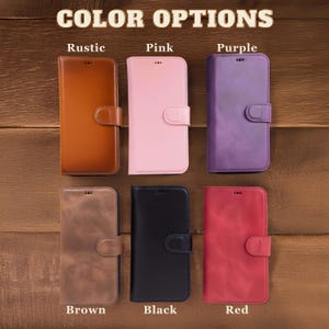 Leather Magsafe Case For iPhone 17 Pro Max, iPhone 16 Case, iPhone 15 Case, iPhone 14 Pro Wallet Case, Personalized iPhone Cover Christmas