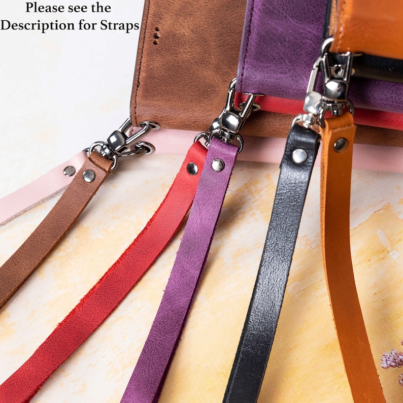 Leather iPhone Magsafe Case, iPhone 15 Pro Max Case, iPhone 13 Case, iPhone 14 Pro Wallet Case, Personalized iPhone Card Cover for Christmas