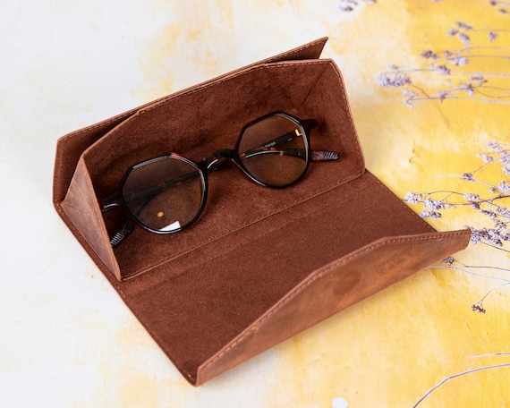 Sunglass Case, Eyeglass Case, Sunglasses Case, Leather Glasses