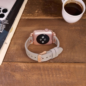 Apple Watch Band Women, Apple Watch Ultra Band 49mm, Apple Watch Strap 46mm Women, Christmas Apple Watch Leather Band 40mm 44mm Watch Strap