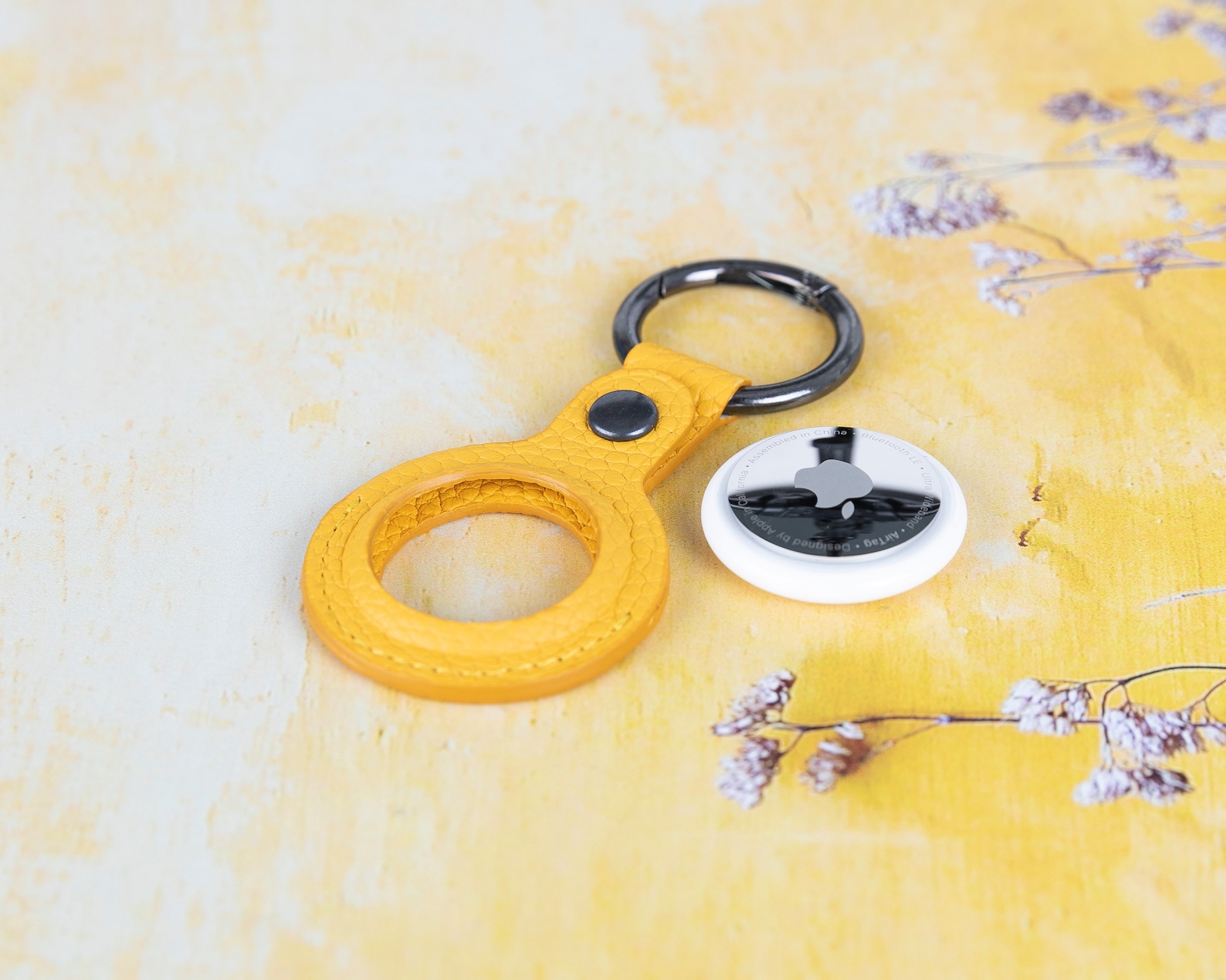 Leather Airtag Holder Personalized Airtag Case Leather Etsy