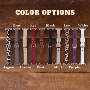 Apple Watch Band Women, Apple Watch Ultra Band 49mm, Apple Watch Strap 46mm Women, Christmas Apple Watch Leather Band 40mm 44mm Watch Strap