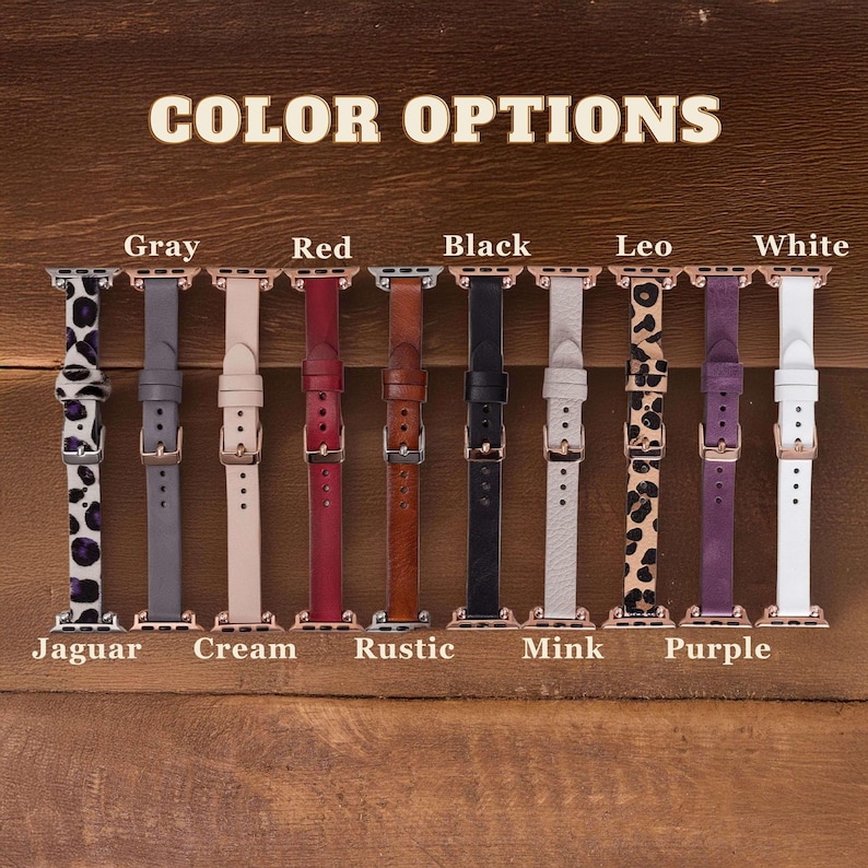 Apple Watch Band Women, Apple Watch Ultra Band 49mm, Apple Watch Strap 46mm Women, Christmas Apple Watch Leather Band 40mm 44mm Watch Strap