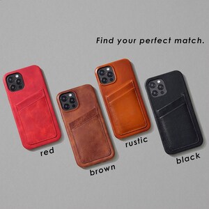 Slim iPhone 17 Pro Max Case, Leather iPhone 16 Case, iPhone 15 Card Holder, iPhone 12 Mini Case, Personalized iPhone 14 Case iPhone 13 Pro