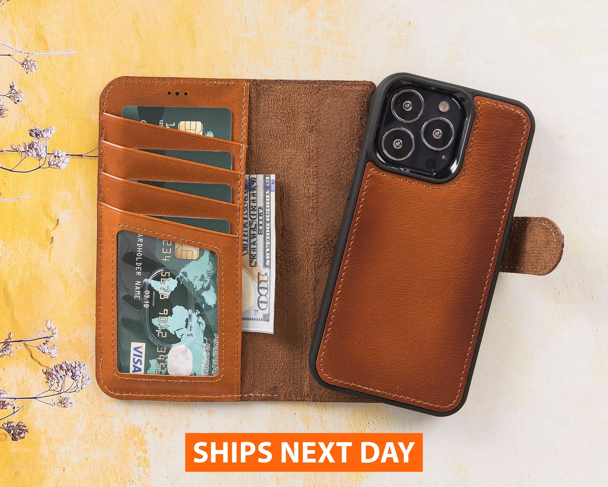 Leather Iphone Case Iphone 14 Pro Max Case Iphone 13 Magsafe Etsy Ireland
