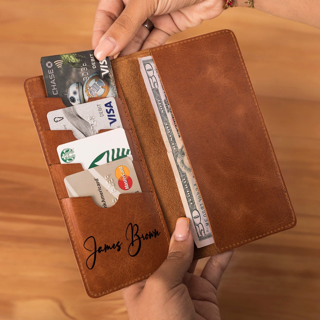 Personalized Checkbook Covers, Checkbook Cover, Leather Checkbook Cover