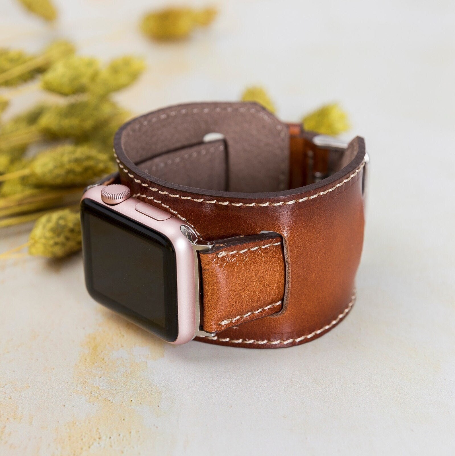 Oxa Leather Women's Slim Apple Watch Band
