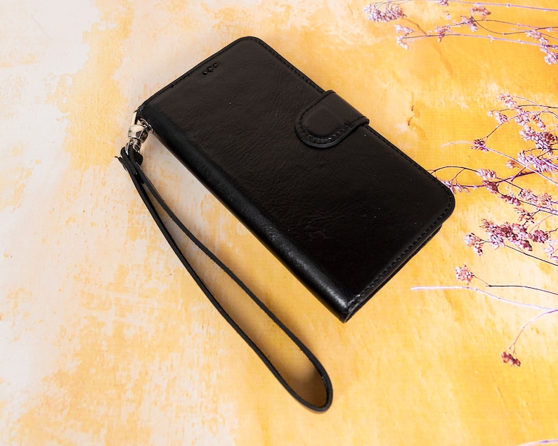 Genuine Leather Wristlet Strap for Phone Cases, Bags, Purses and Many More, iPhone Samsung Case Strap, Key Chain Strap, Personalized Gift