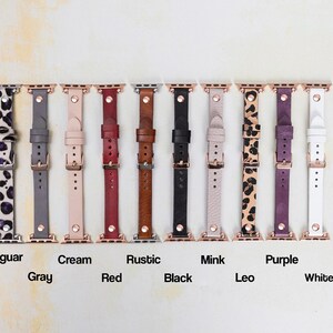Apple Watch Band for 38mm 40mm 41mm 42mm 44mm 45mm 49mm, Slim Leather Apple Watch Strap for all series,iWatch Gift Band for Women Her Sister