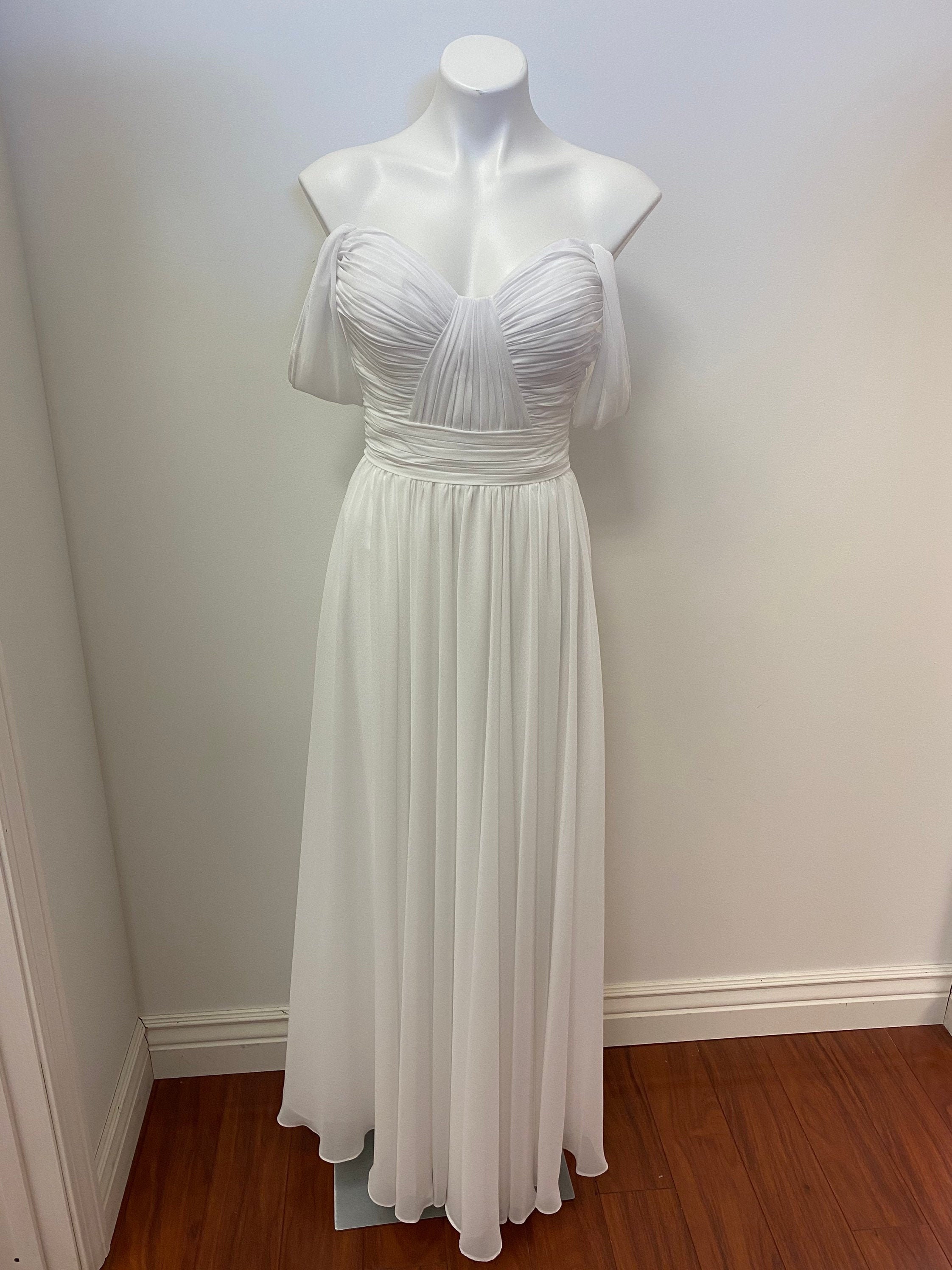 simple chiffon gown styles