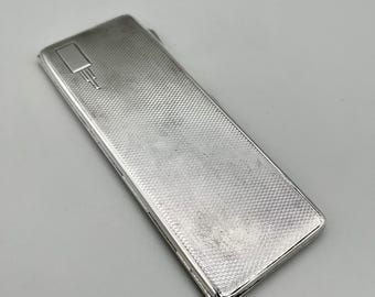 jg ltd silver cigarette case George V Sterling Silver Cigarette Case, Joseph Gloster Ltd, Birmingham,  1923
