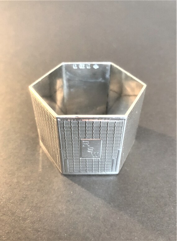 Art deco napkin best sale rings