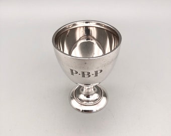 George V Sterling Silver Egg Cup, Mappin & Webb, Sheffield, 1928