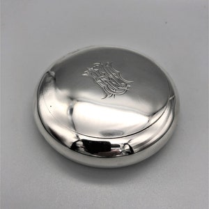 Victorian Sterling Silver Tobacco Box, George Unite & Sons, Birmingham, 1898
