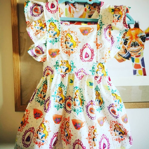 Disneys Alice in Wonderland Whimsical Dress Etsy