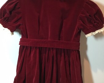 wine baby dress
