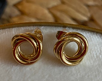 Gold earrings Stainless steel Women’s gift