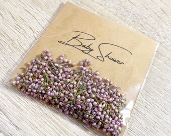 Baby Shower Favours - Biodegradable Flower Petal Confetti - party favors - dried flower petals