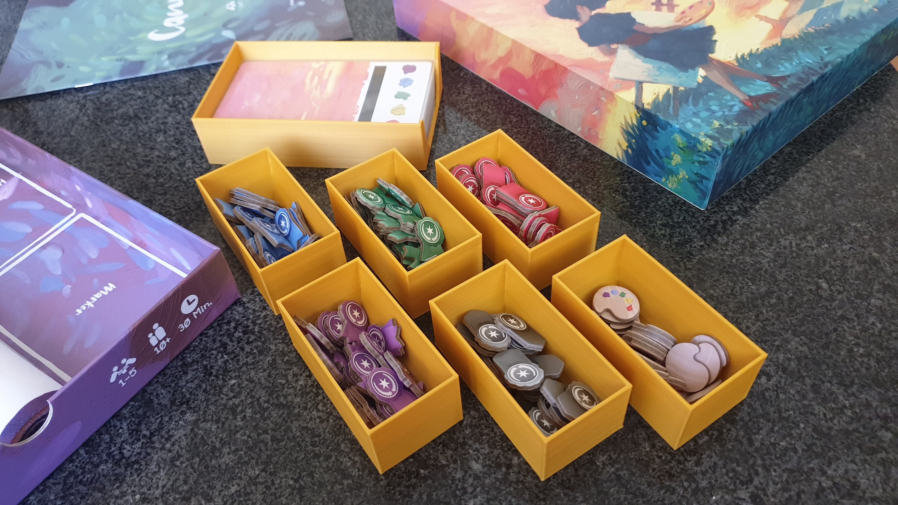 Canvas Board Game Inserts / Inlays 3D Printing Files Etsy