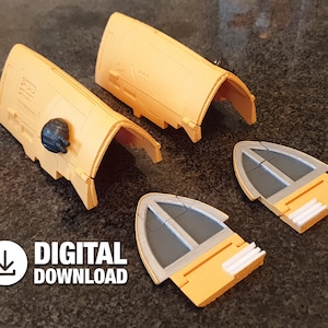 Transformers Kingdom The Ark Transforming Addon Kit Filler Pieces for the Legs & Intakes (3D printing files)
